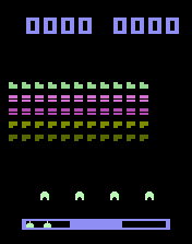 Invaders 2 by Eric Mooney Title Screen